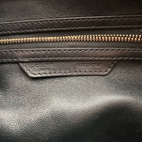 Celine Royal Blue Python Tricolor Mini Luggage Tote - Picture 2 of 14